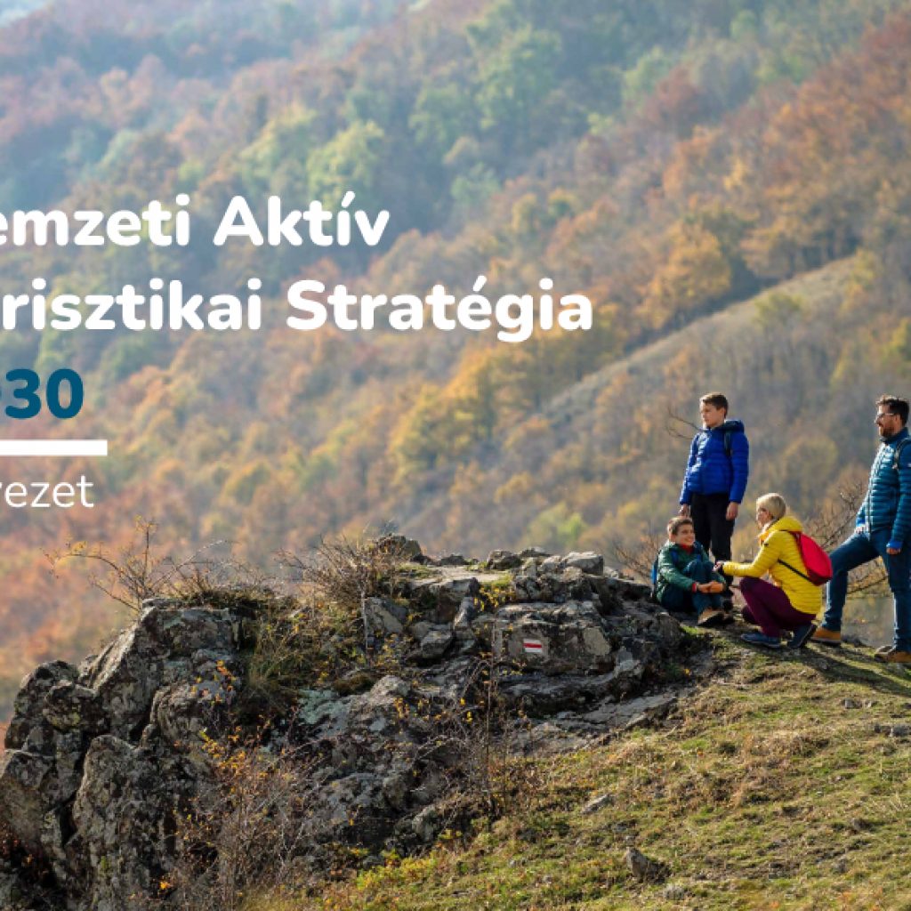 Egy évnyi előkészítés után elkészült a Nemzeti Aktív Turisztikai Stratégia tervezete, amely 2030-ig fogalmazza meg a terület céljait, fejlődési irányait és az ezekhez szükséges intézkedéseket.